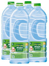 Вода детская Gipopo негазированная, 2.5л x 4 шт