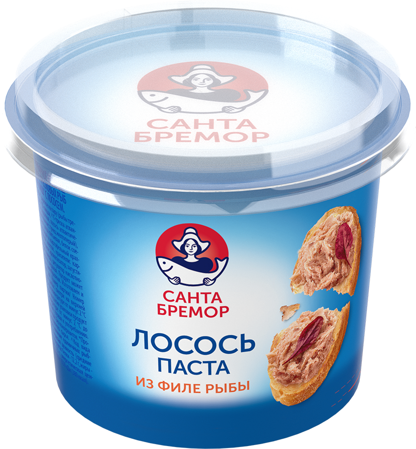 Паста Санта Бремор лосось, 140г