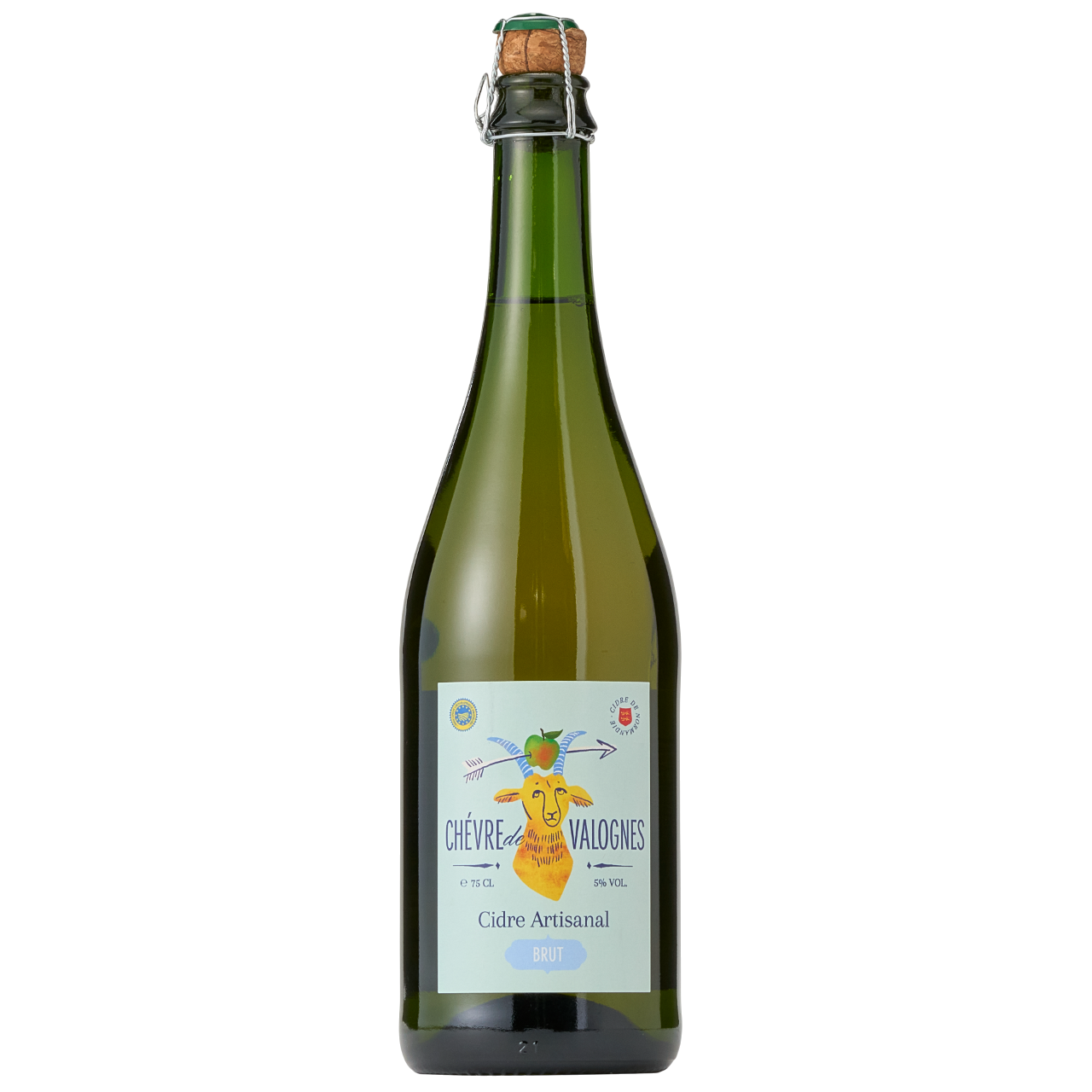 Сидр Chevre de Valognes брют, 0.75л