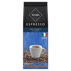 RIOBA Кофе в зернах натуральный жареный 100% арабика Espresso, 1кг