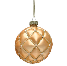 Шар елочный Christmasdeluxe ягодный смузи, 8см