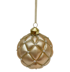 Шар елочный Christmasdeluxe ягодный смузи, 10см