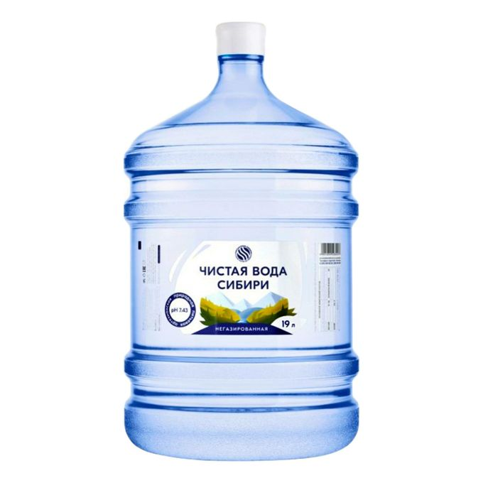 Вода Чистая вода Сибири негазированная, 19л