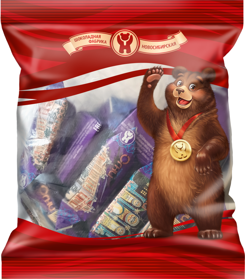 Конфеты ШФН Огни Новосибирска, 200г