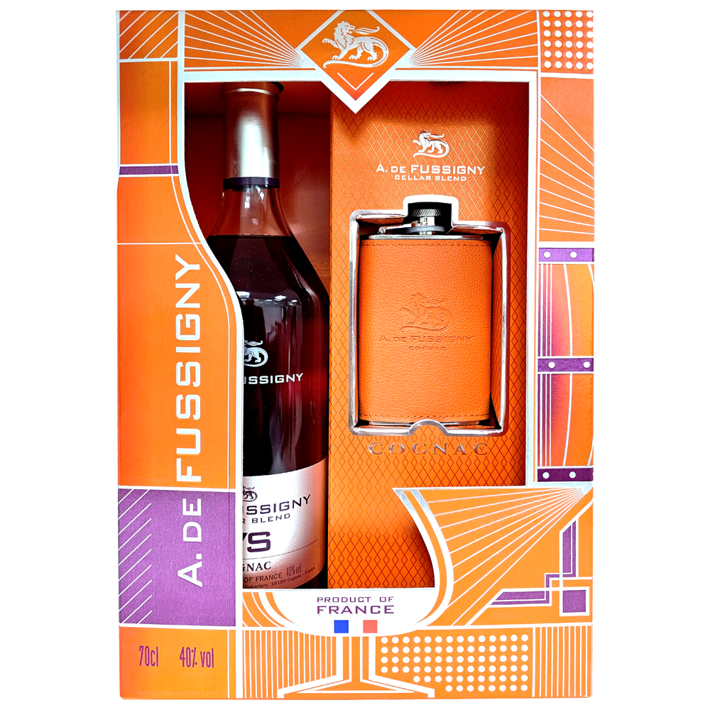 Изображение товара Коньяк A. De Fussigny Cellar Blend VS 0.7л в подарочной упаковке