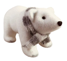 Фигура Christmasdeluxe Белый медведь, 35 x 18см