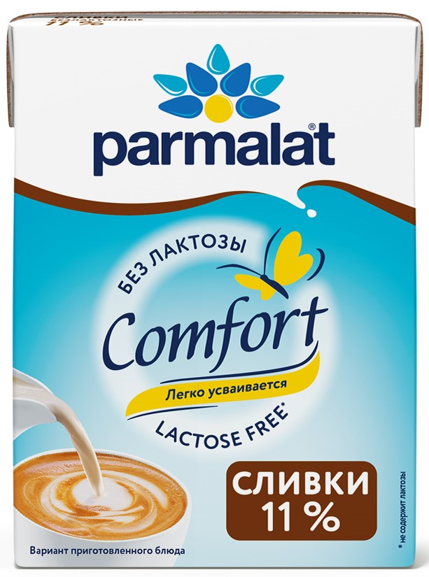 Сливки Parmalat ультрапастеризованные 11%, 200г
