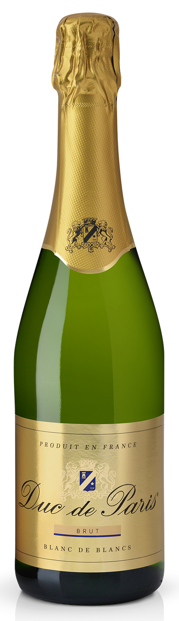 Вино игристое Duc de Paris белое брют, 0.75л