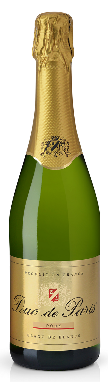Вино игристое Duc de Paris белое полусладкое, 0.75л