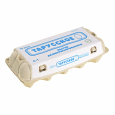 Яйцо куриное Тарусское мытое дезинфицированное С1, 10шт