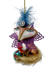 Украшение елочное Christmasdeluxe Лиса, 11см