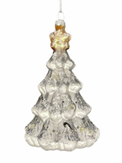 Украшение елочное Christmasdeluxe Елочка со звездой, 13.2см