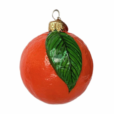 Украшение елочное Коломеев Апельсин сладкий, 7см