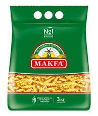 Макароны Makfa спирали высший сорт, 3кг