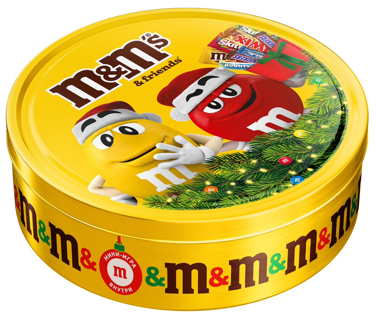 Подарочный набор M&M's жестяная банка, 311г