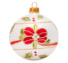 Шар елочный Коломеев Графика 2302, 8см