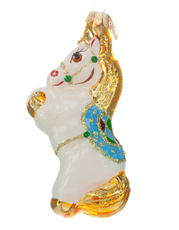 Украшение елочное Коломеев Лошадь 4, 10см