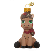 Украшение елочное Коломеев Пони девочка, 7см