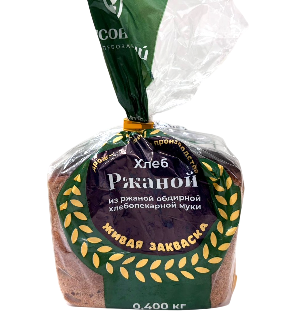 Хлеб Трусовский хлебозавод ржаной, 400г