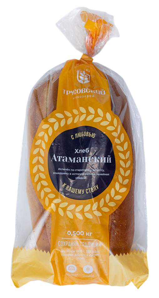 Хлеб Трусовский хлебозавод атаманский, 500г