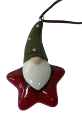 Украшение елочное B&H звездный гном, 5.9 x 2.7 x 9.3см