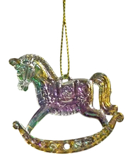 Украшение елочное B&H Сказочная Лошадка - качалка, 5.8 x 0.7 x 5.2см