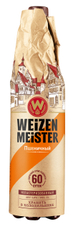 Напиток пивной Weizenmeister пшеничный непастеризованный, 1л