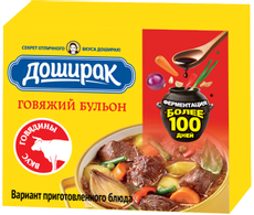 Бульон Доширак говяжий, 10г