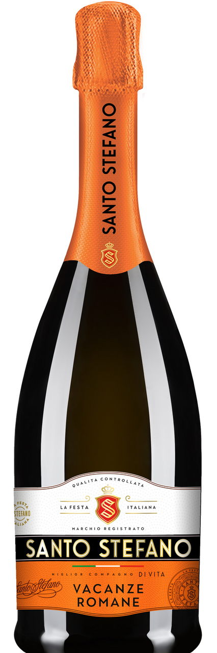 Изображение товара Сидр Santo Stefano Римские каникулы газированный белое полусладкое 0.75л
