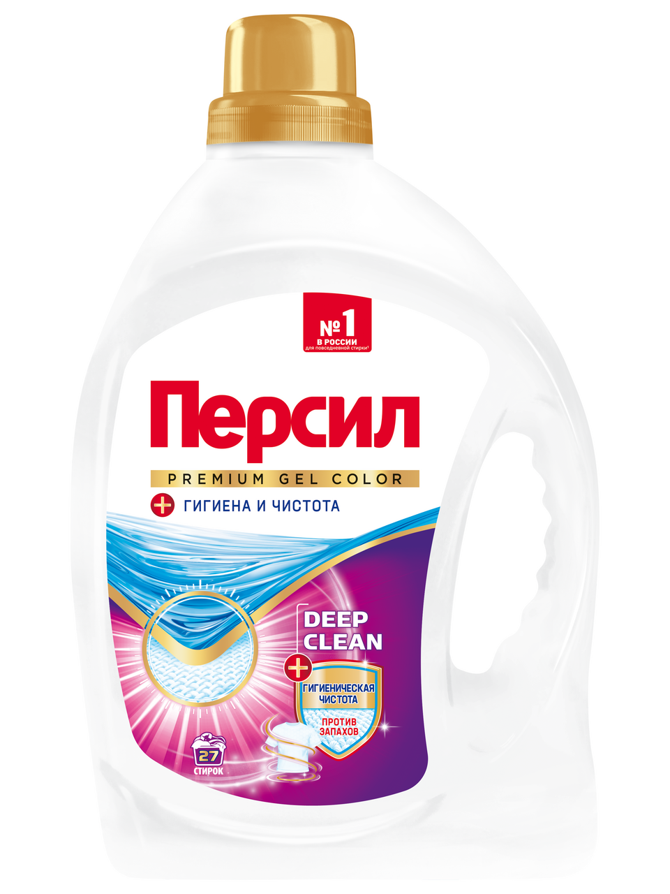 Изображение товара Гель для стирки Персил Премиум Колор 27 стирок 1.76л
