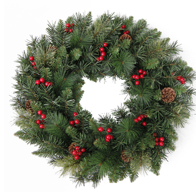 Венок новогодний B&H Еловое очарование