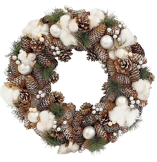 Венок новогодний B&H Зимняя нежность
