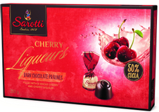 Конфеты Sarotti Cherry Liqueurs темный шоколад с вишней и ликером, 250г