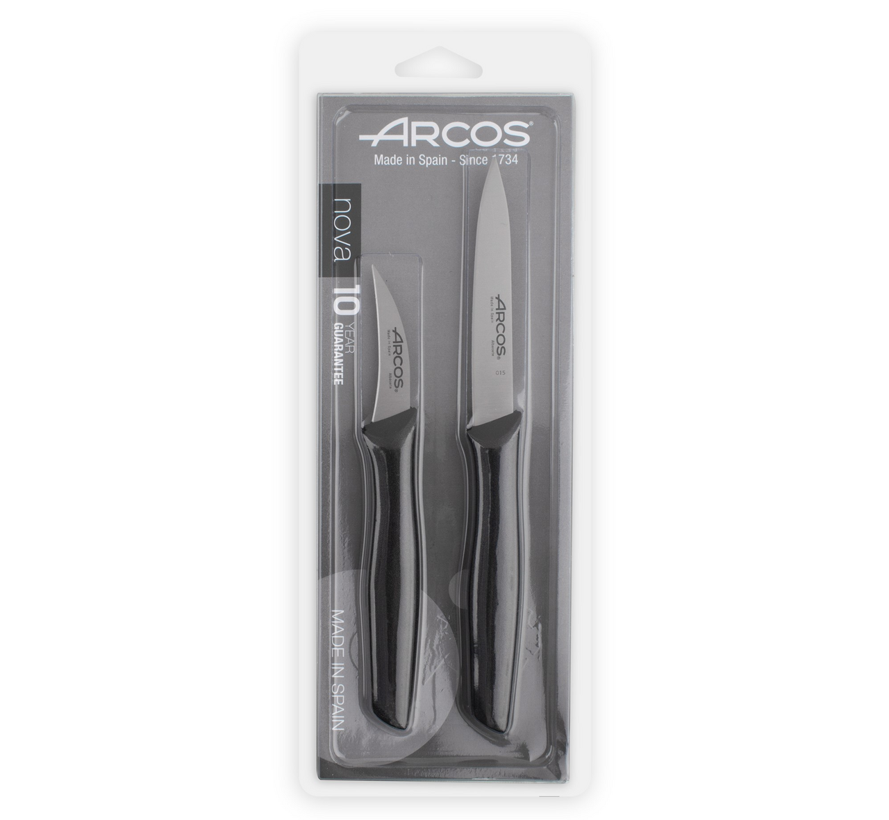 Изображение товара Набор ножей Arcos Nova 2 шт - профессиональный кухонный набор из нержавеющей стали