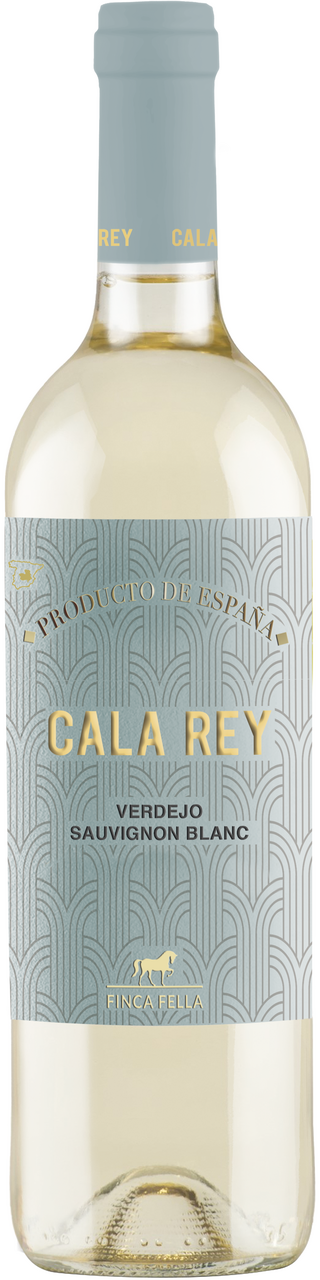 Изображение товара Белое сухое вино Cala Rey Verdejo-Sauvignon Blanc 0.75л Испания