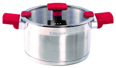 Кастрюля с крышкой Attribute Stark 5.8л, 24см