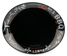 Тарелка для стейка Luminarc Фрэндс Тайм Блэк декоративная