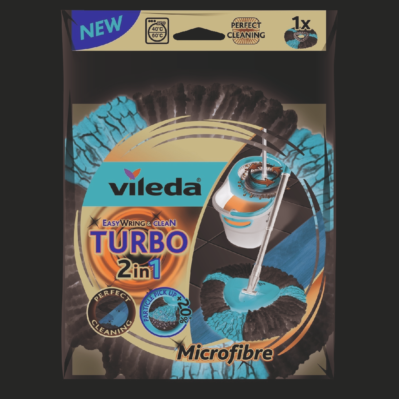 Насадка для швабры Vileda Easy Wring 38 х 38 х 3.5см