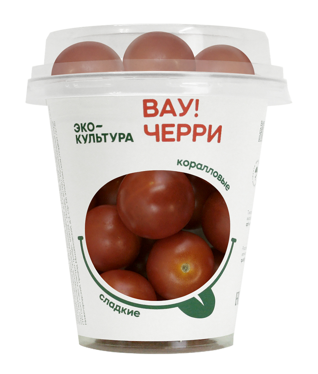 Изображение товара Томаты черри ЭКО-культура коралловые ароматто, 200г