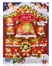 Адвент-календарь Lindt Домик медвежонка, 170г