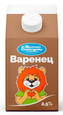 Варенец Молочная благодать 2.5%, 500г