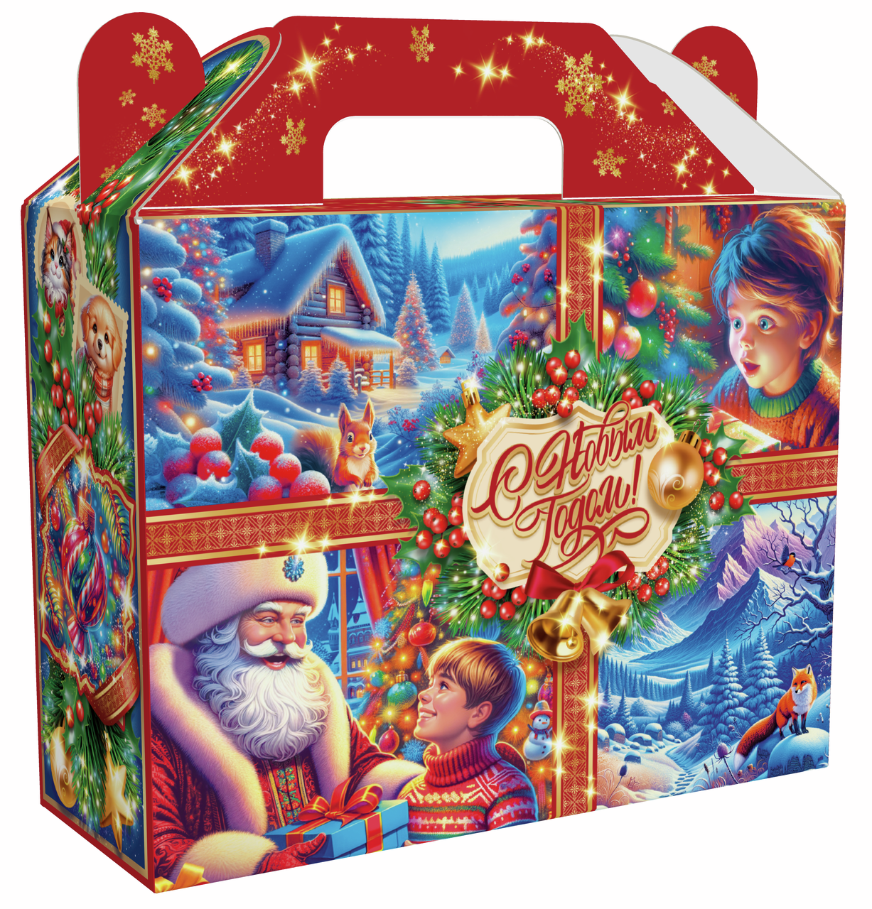 Подарок новогодний Азбука Праздника Зимняя сказка, 1кг