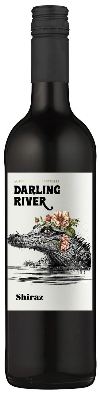 Изображение товара Вино Darling River Shiraz красное сухое, 0.75л