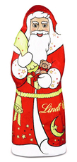 Шоколад Lindt фигурный Санта Клаус, 70г
