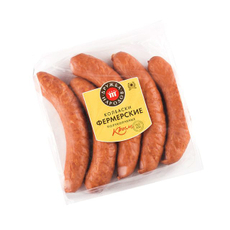 Колбаски Дружба народов Фермерские полукопченые, ~1кг