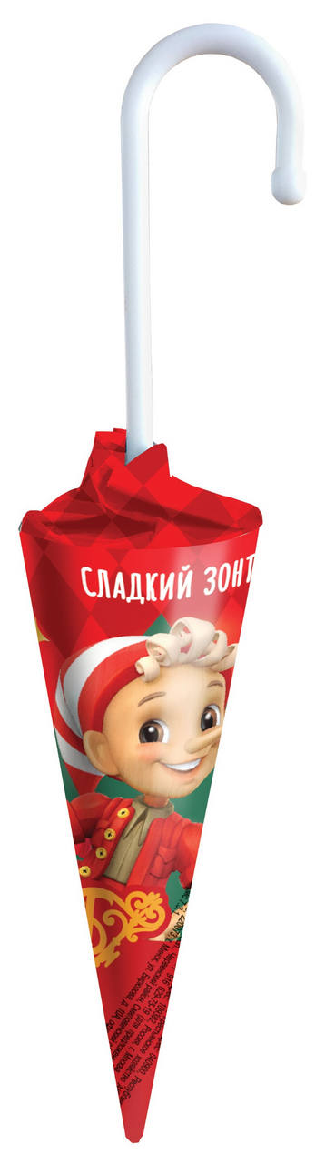 Конфета Конфитрейд Сладкий зонт Буратино, 20г