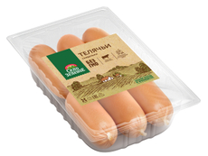 Сардельки Село Зеленое Телячьи вареные, ~600г