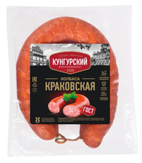 Колбаса Кунгурский МК Краковская полукопченая, 400г
