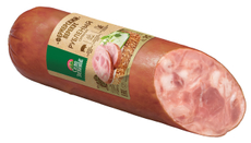 Сервелат Село Зеленое Рубленый с дымком копчено-вареный, 300г