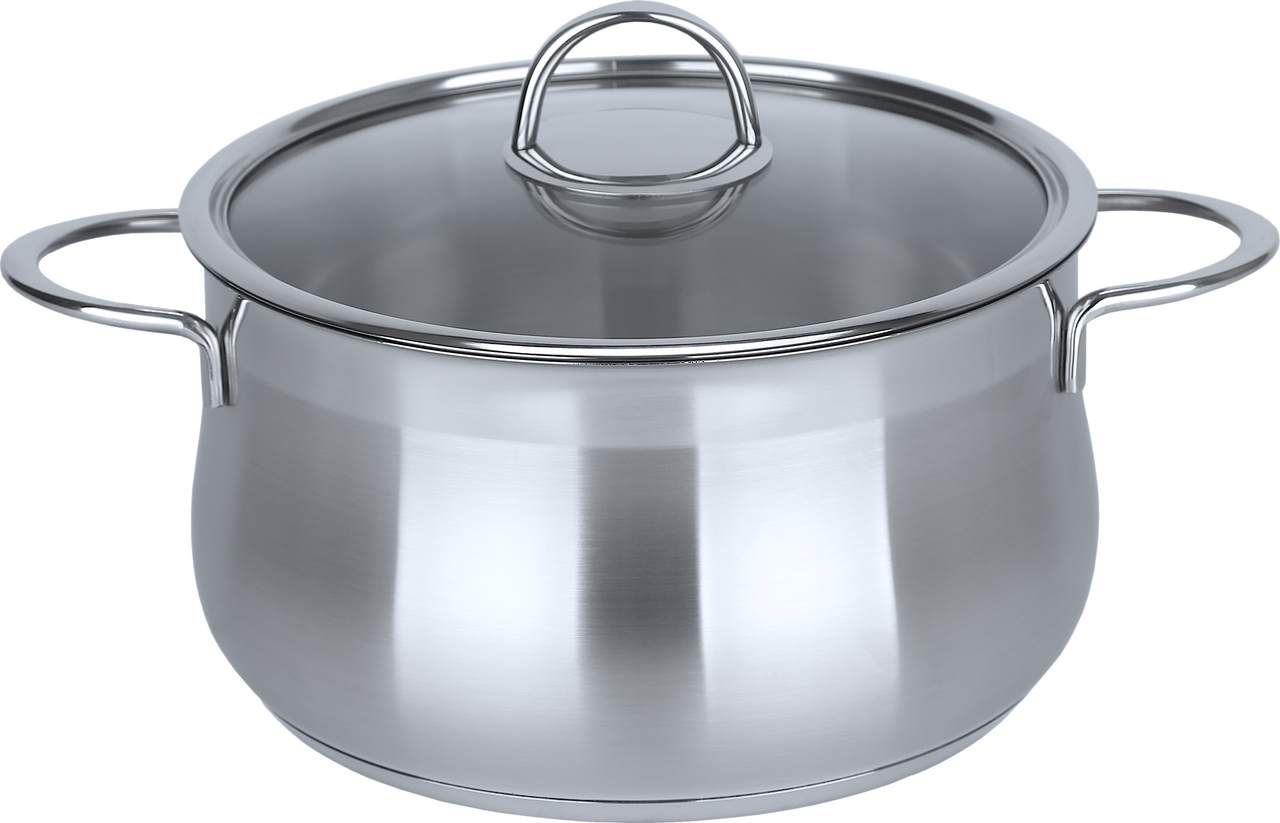 Изображение товара Кастрюля из нержавеющей стали Appetite 6л 24см для духовки и мойки